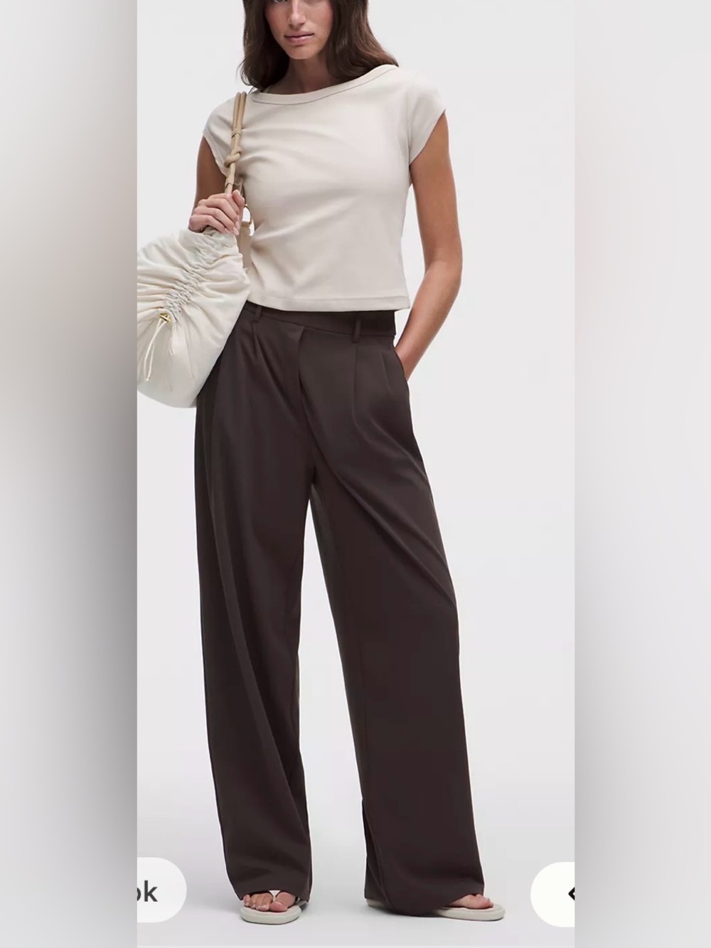 LULULEMON- Daydrift High-Rise Wide-Leg Trouser